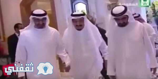 بالفيديو.. رد فعل حارس الملك سلمان عند أشتباهه بشخص خلفه