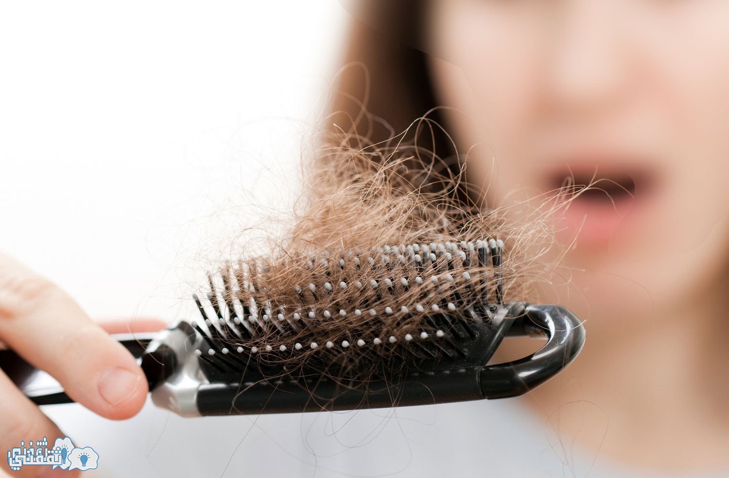 علاج تساقط الشعر بطريقة بسيطة