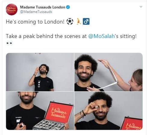 تمثال محمد صلاح الشمع في متحف مدام توسو