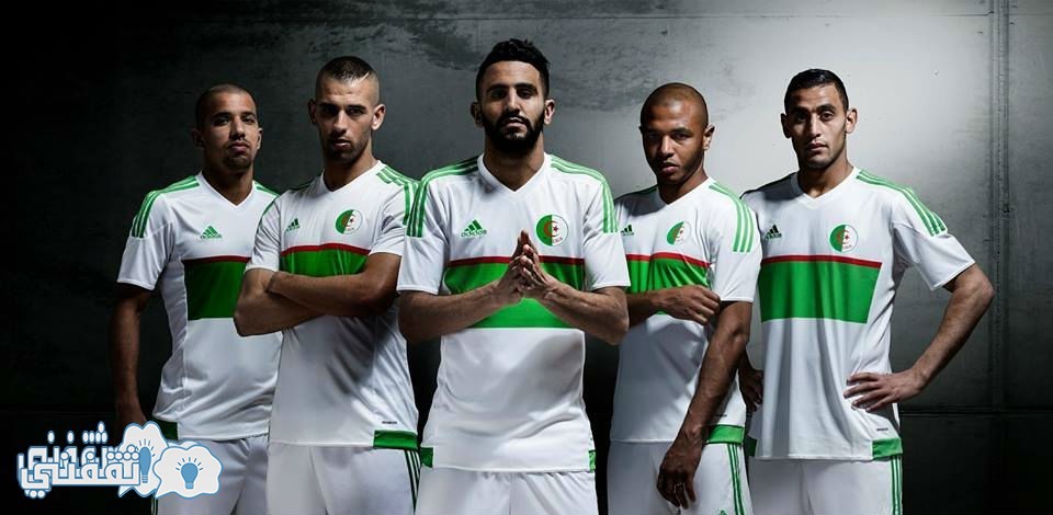 القميص الأبيض الجديد للمنتخب الجزائري