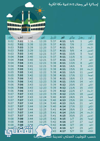 موعد اذان المغرب بالمدينة المنورة