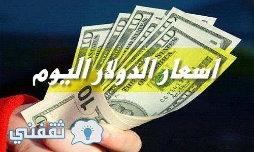 سعر الدولار اليوم