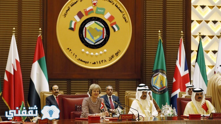 ماذا قالت تيريزا ماي بشأن مواجهة خطر ايران على دول الخليج في مجلس التعاون الخليجي