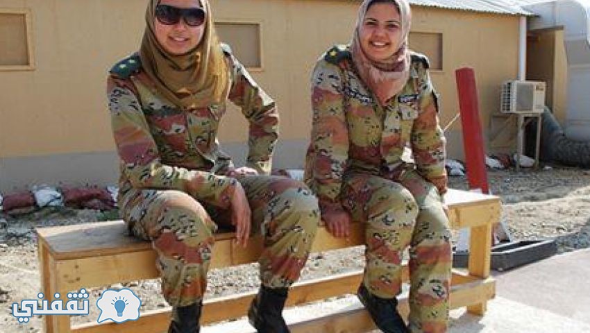تجنيد الفتيات فى الجيش المصري