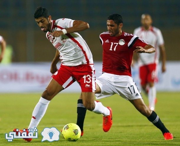 موعد مباراة مصر وتونس الودية