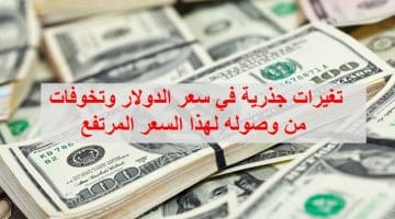 سعر الدولار