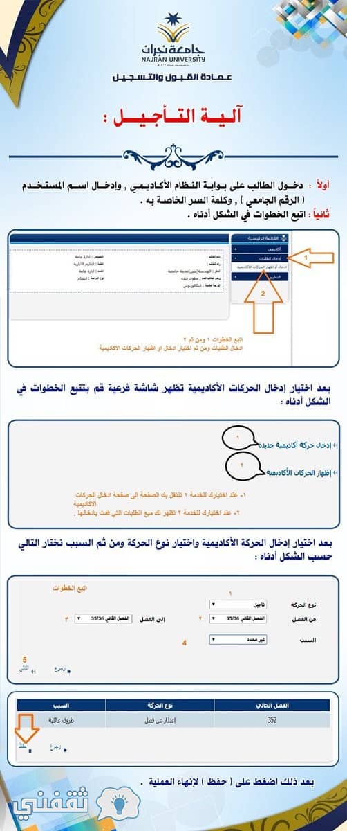 جامعة نجران بلاك بورد دخول