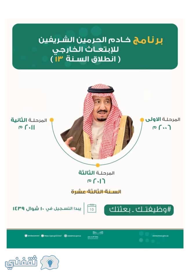 برنامج خادم الحرمين الشريفين ورؤية المملكة 2030