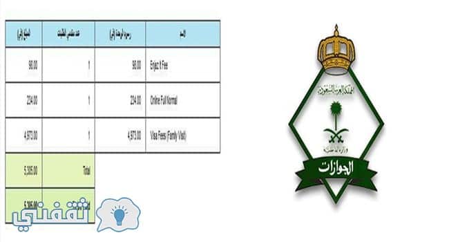 تخفيض رسوم الزيارة العائلية 2018