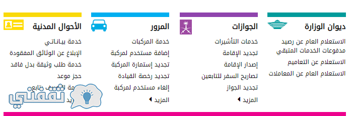 صاحب الهوية لا يمكنه الاستفادة من الخدمة يتوجب مراجعة الأحوال حقول مطلوبة