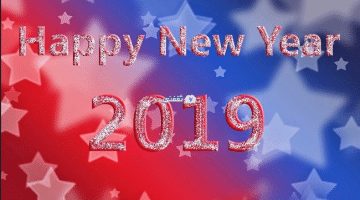 أجمل صور وخلفيات تهنئة رأس السنة الجديدة 2019