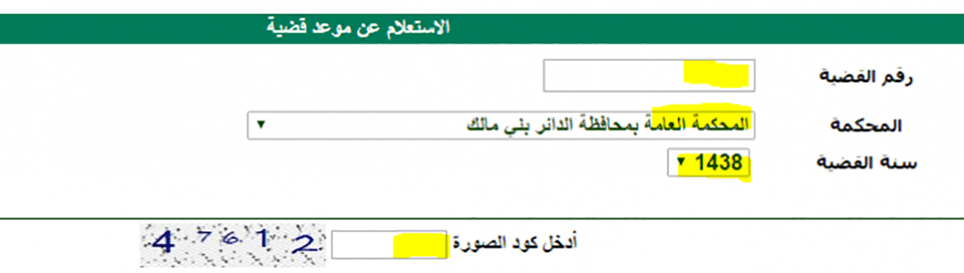 طريقة الاستعلام عن قضية إلكترونيا عن طريق الموقع الرسمي لوزارة العدل