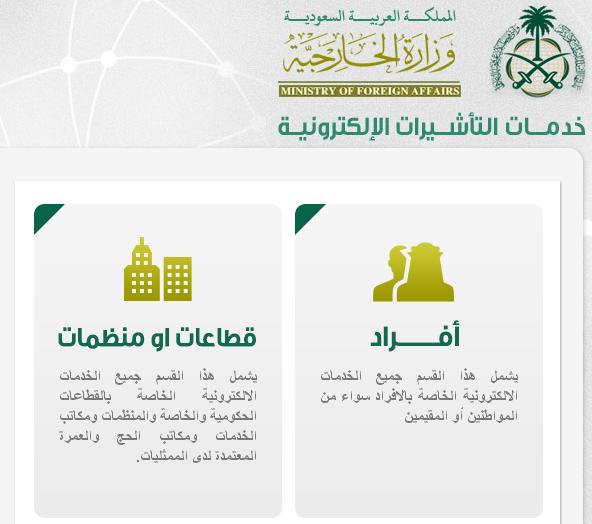 استعلام عن تأشيرة زيارة عائلية للسعودية