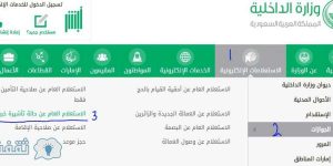 التاكد من اصدار تاشيرة خروج نهائي