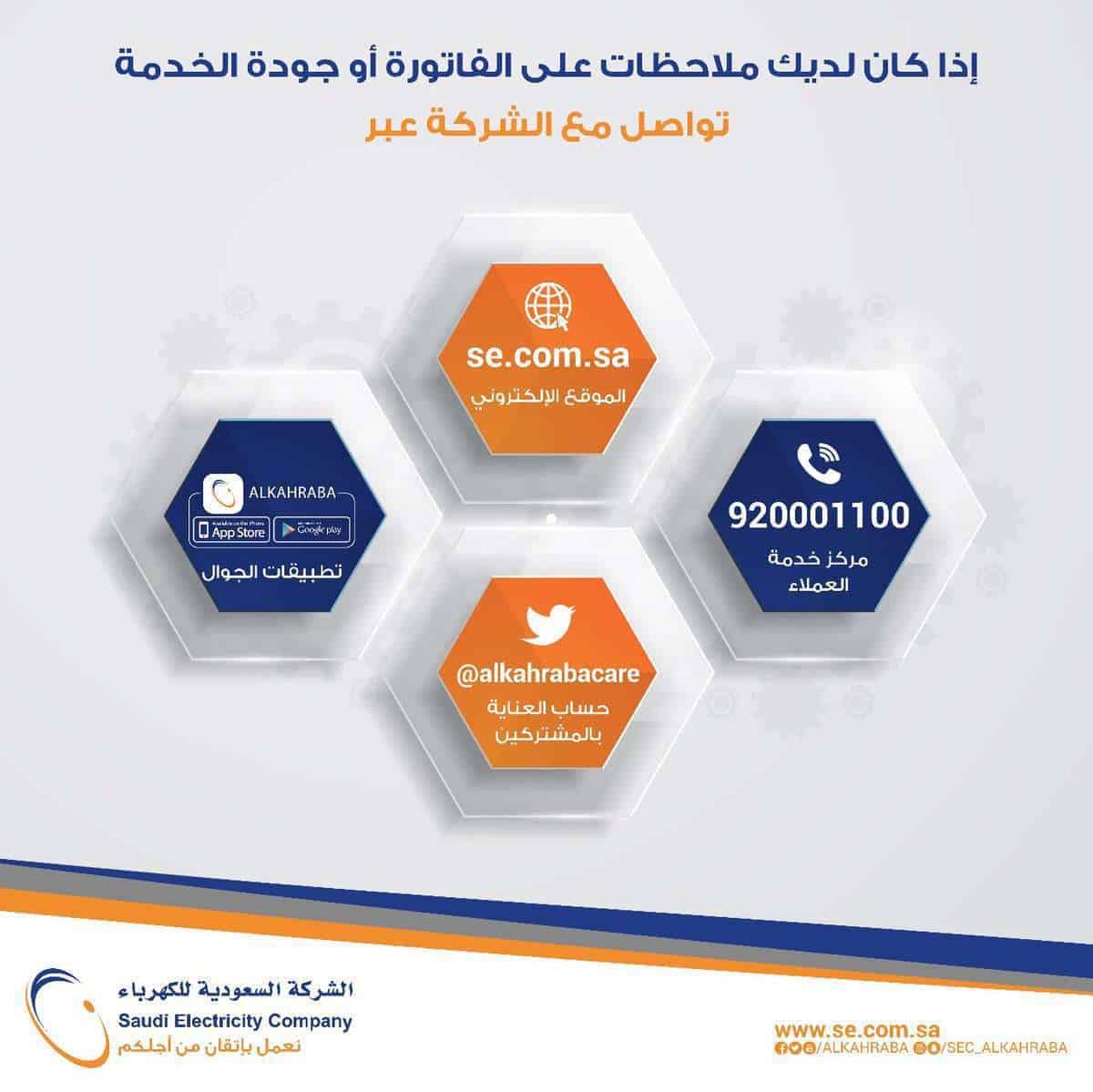 920001100 الفاتورة الثابتة