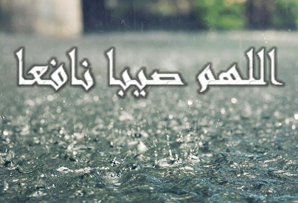 نافعا اللهم غير ضار صيبا دعاء المطر