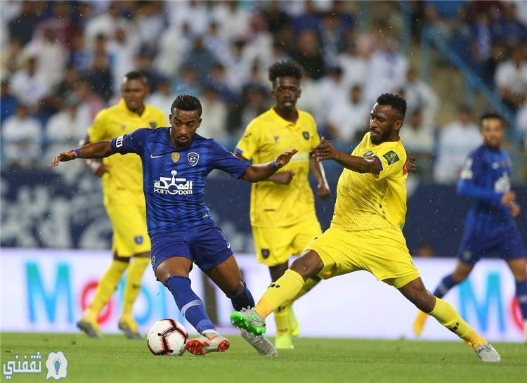 لقاء الهلال والتعاون بالدوري السعودي