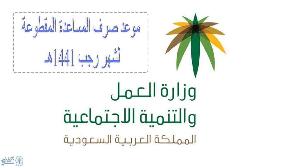 المساعدة المقطوعة