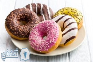 الدونات بنكهات مختلفة