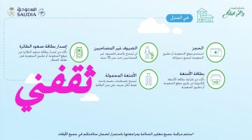 الإجراءات الاحترازية بالخطوط السعودية