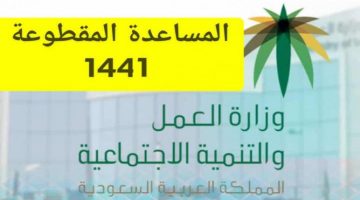 رابط الاستعلام عن المساعدة المقطوعة