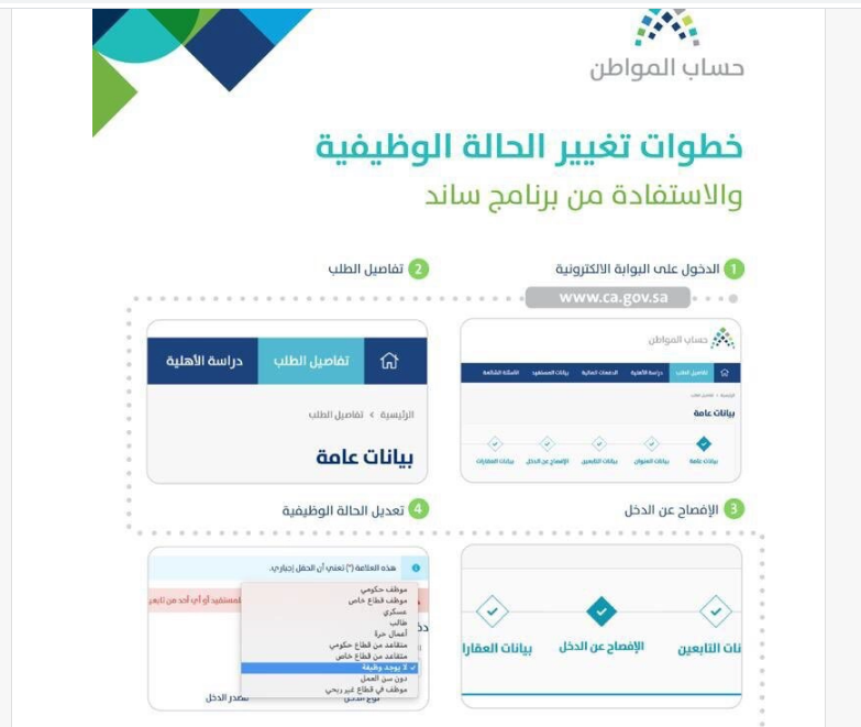 تعديل الحالة الوظيفية