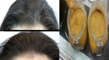 طرق علاج الشعر الأبيض