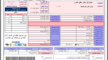 الاستعلام عن فاتورة الكهرباء 1442