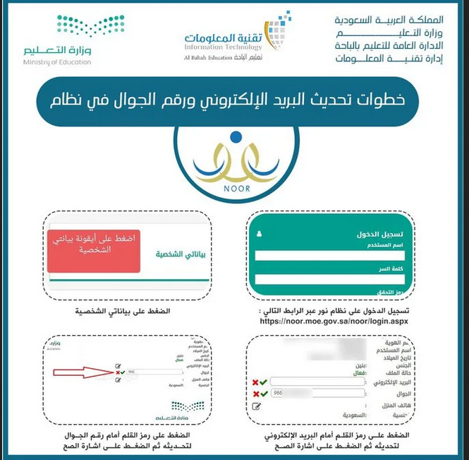 تعليم الباحة ونظام نور