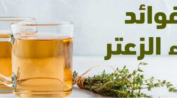 ماء الزعتر على الريق