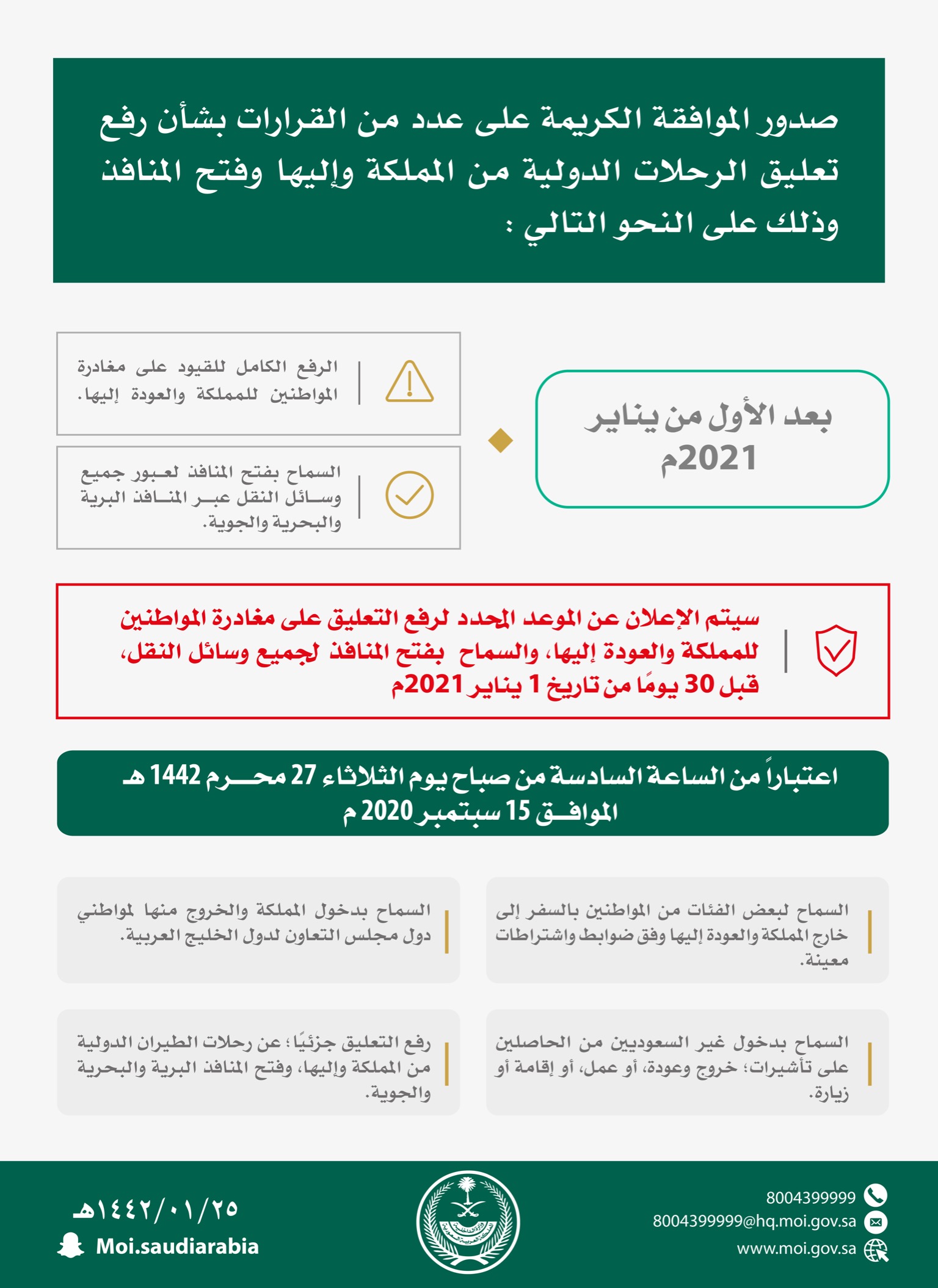 والعودة الخروج تمديد خارج تأشيرة المملكة للعالقين السعودية: تمديد