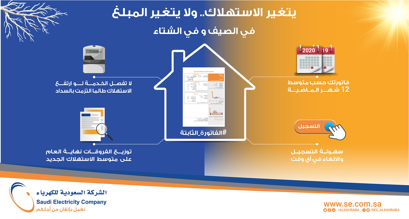 Inquire about the Saudi Electricity Company bill and subscribe to the electronic service