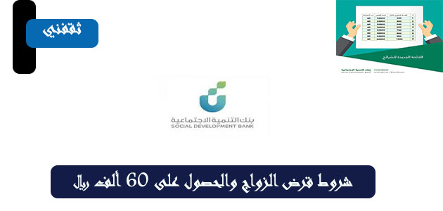 قرض الزواج من بنك التسليف : 60 ألف