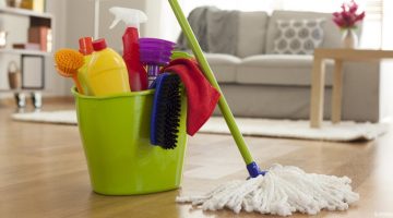 الروتين اليومي لتنظيف المنزل