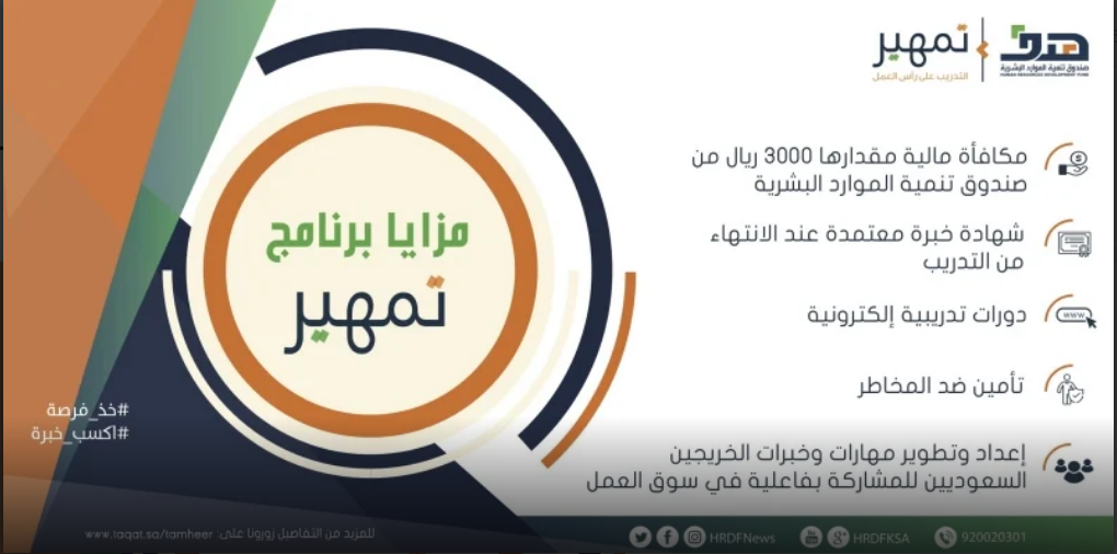 هدف و تمهير للتدريب الالكتروني