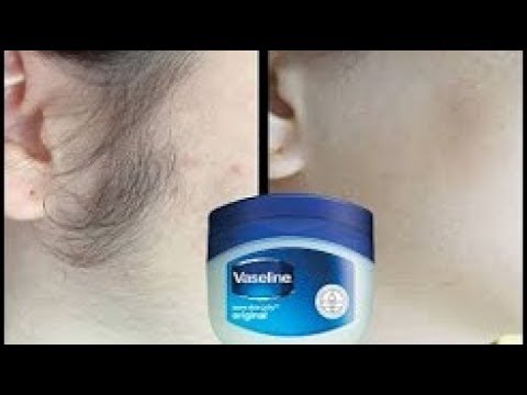 وصفة الفازلين لإزالة شعر العانة والابط والجسم بالكامل نهائيا بدون الم