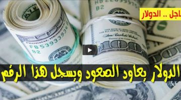 ارتفاع سعر الدولار واليورو