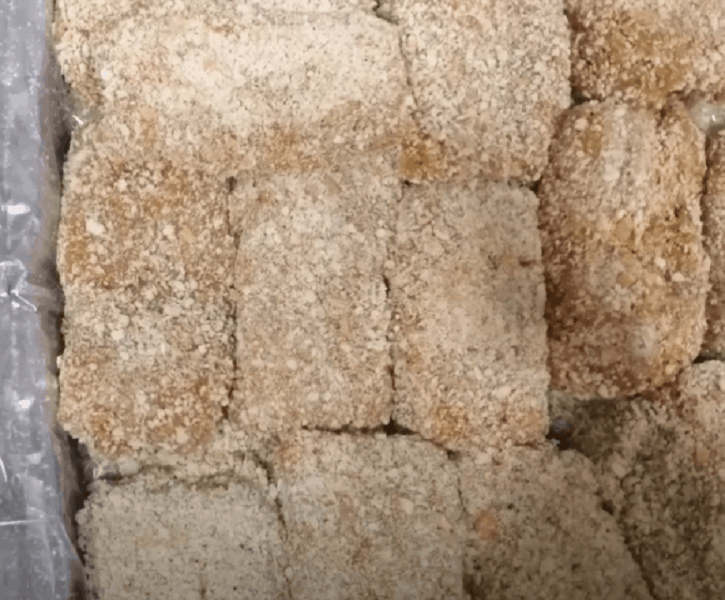تفريز الدجاج المسجب