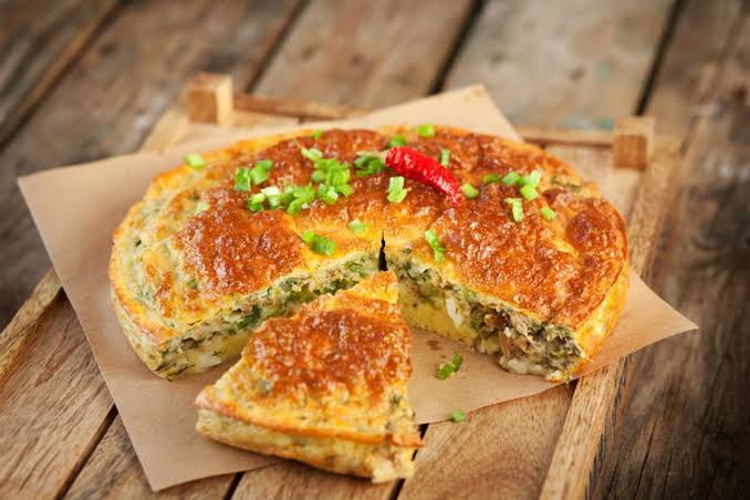 فطيرة البطاطس بالخضروات