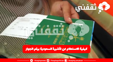كيفية الاستعلام عن تأشيرة السعودية برقم الجواز