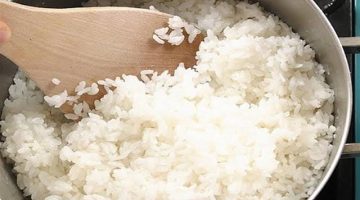 التخلص من تعجن الأرز