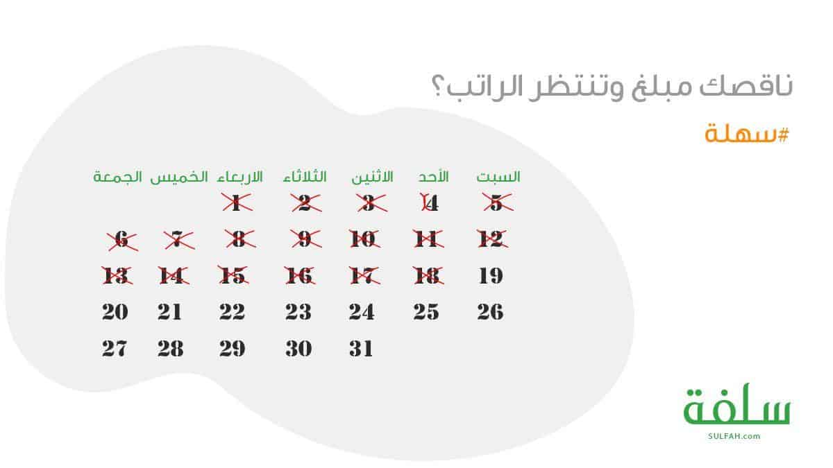 سلفة شروط شروط طلب