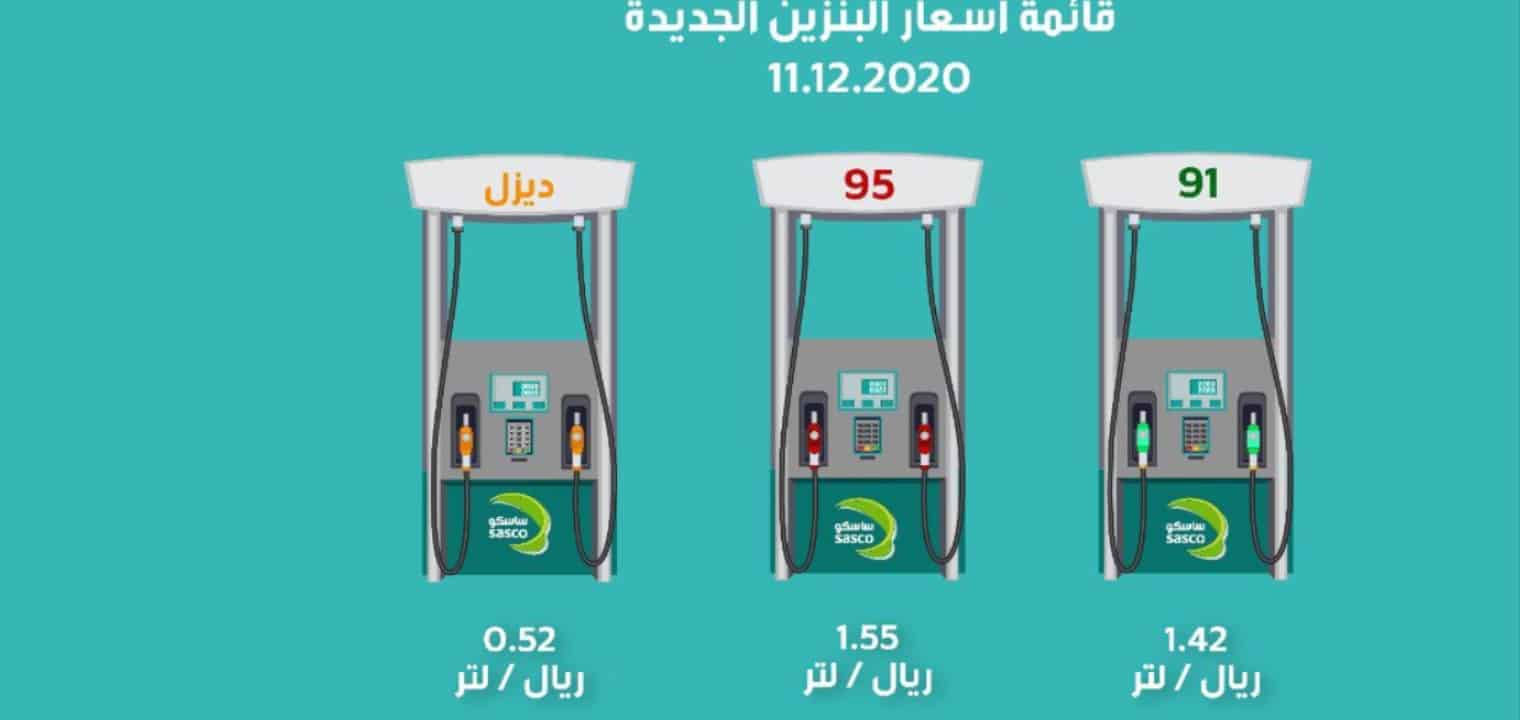عاجل أسعار البنزين الجديدة بالسعودية ديسمبر 2020 تشهد ارتفاع كبير