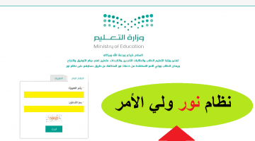 موقع نظام نور لولي الأمر بالهوية