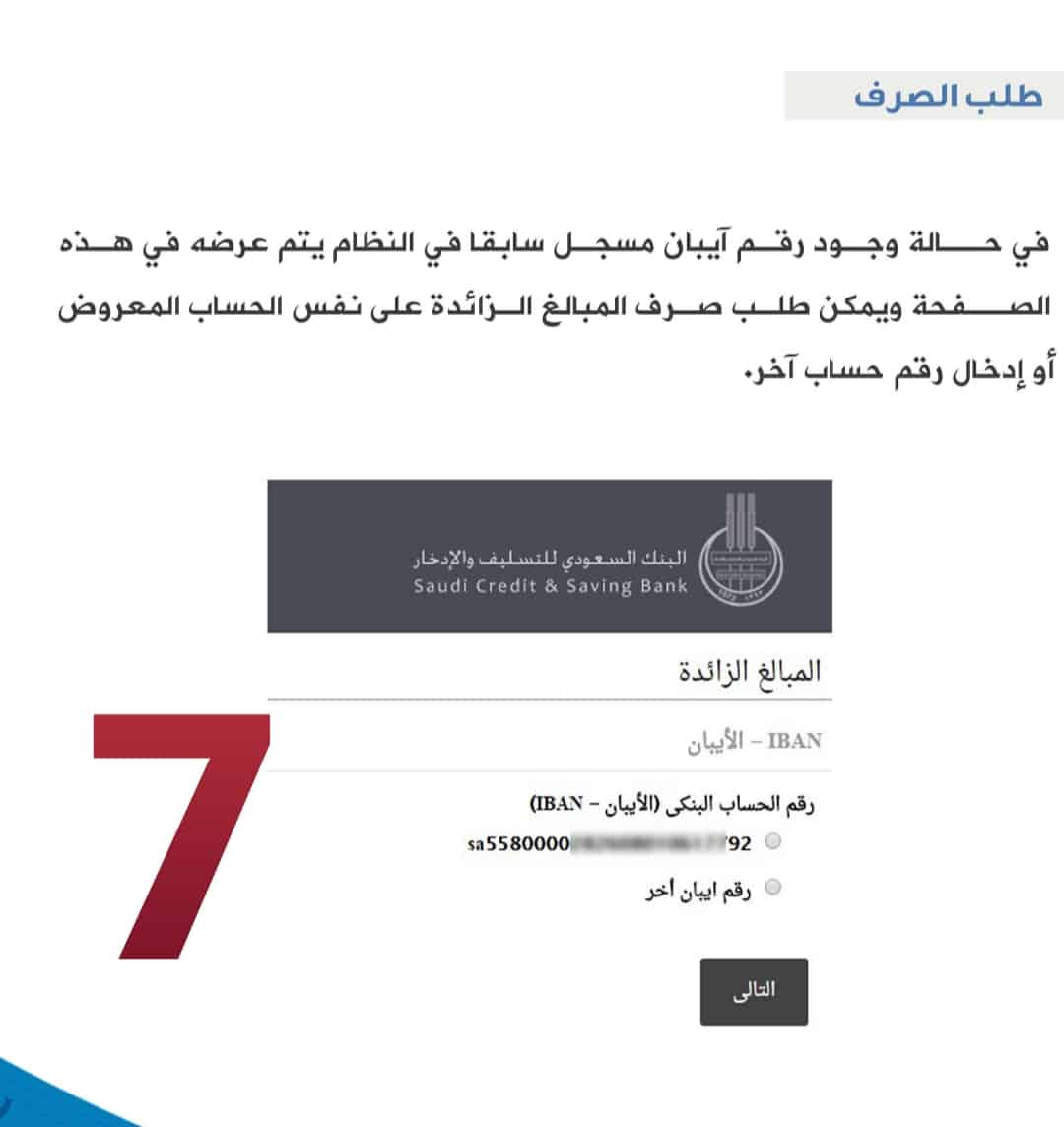 بنك التسليف بالسعودية وخطوات استرجاع المبالغ الزائدة بالصور