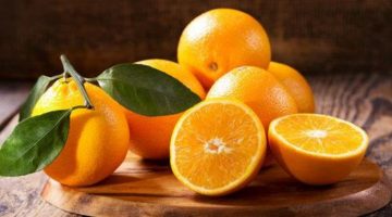 حلويات مختلفة من البرتقال