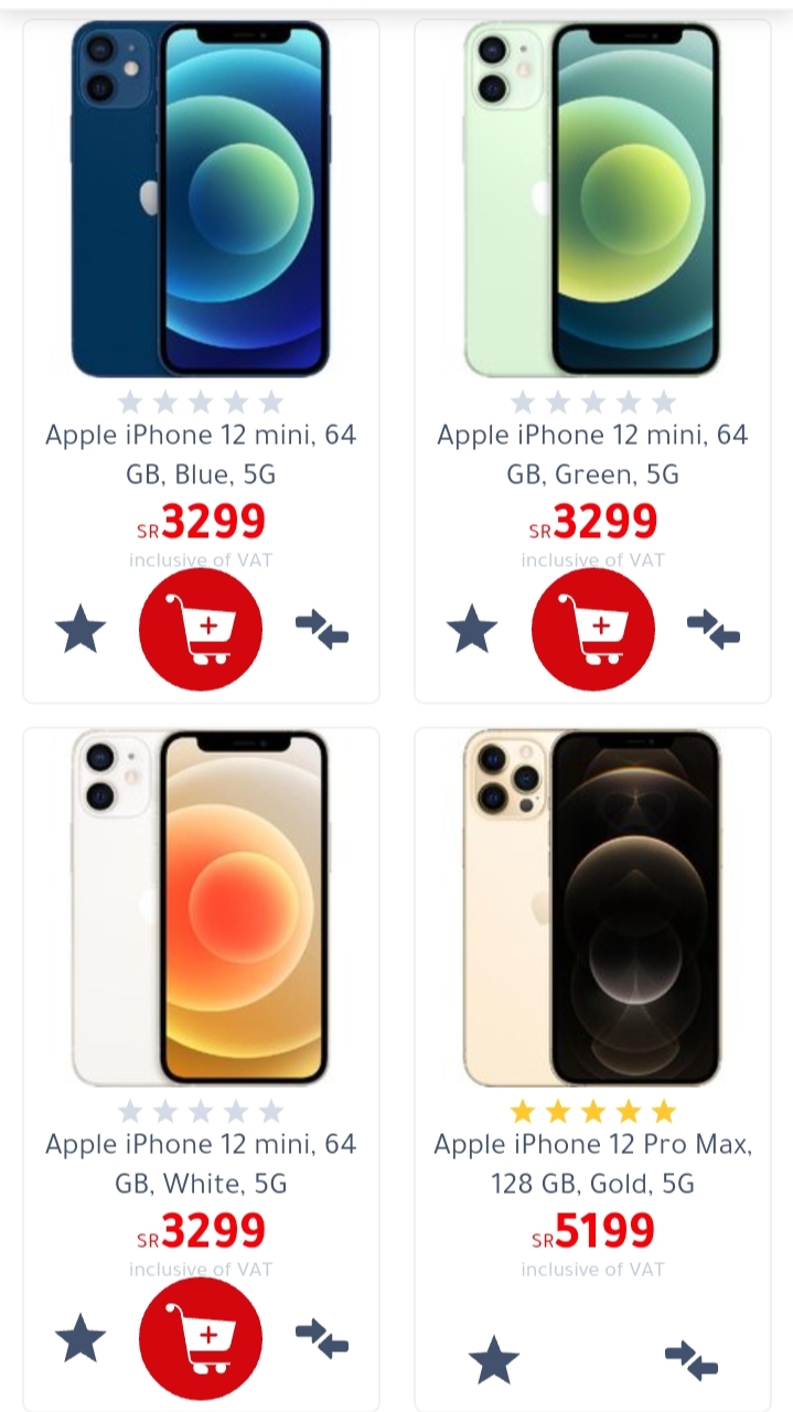 Jarir Jarir Bookstore offers and prices for iPhone 12 from Jarir Bookstore 2021