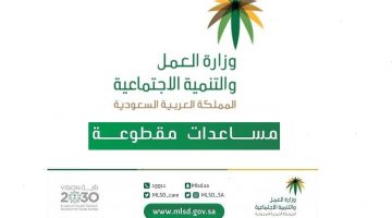 رابط hrsd.gov.sa للاستعلام عن المساعدة المقطوعة 1442 برقم الطلب وتفاصيل شروط ومواعيد صرفها