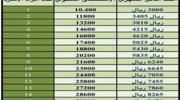 أسماء المستفيدين من المساعدة المقطوعة