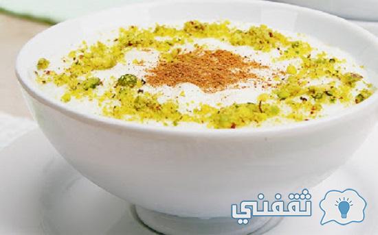 طريقة عمل الأرز بلبن بالمسكرات